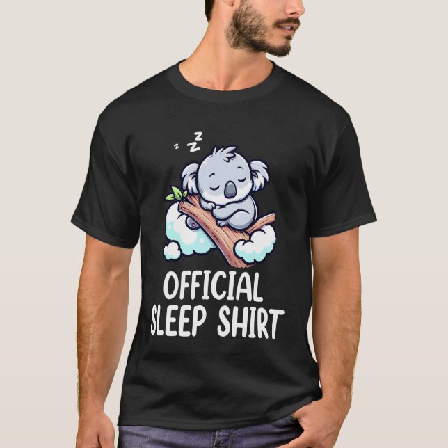 Presentes para Amante de Coala - Camisa de Dormir  (Frente)