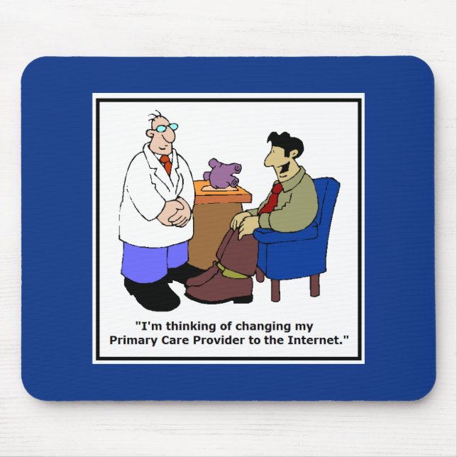 Presentes para Médicos - Mousepad de Médico (Frente)