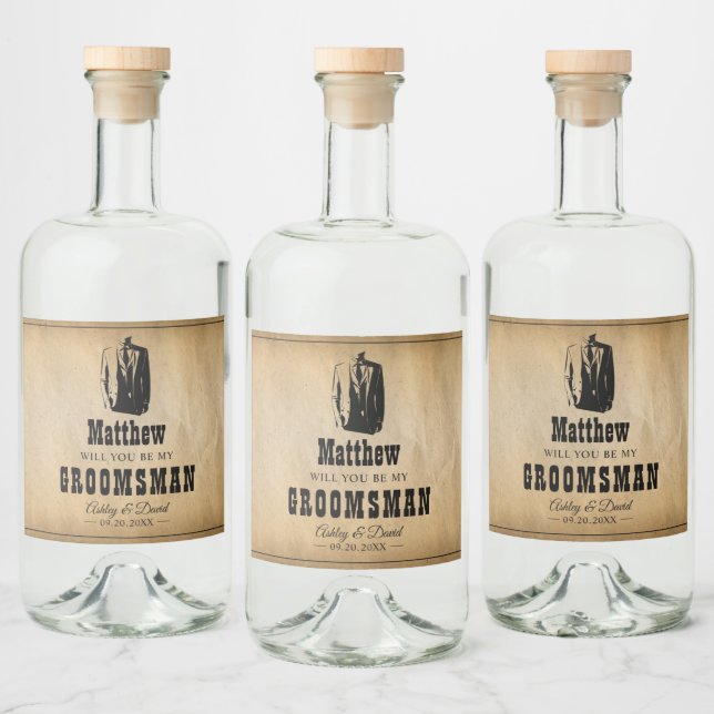 Presentes para Padrinhos - Lembranças de Casamento (Garrafas)