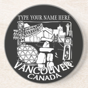 Presentes personalizados da Porta copos Vancouver