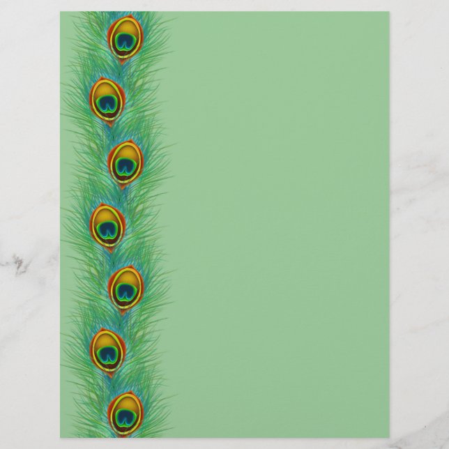 Presentes personalizados de Design de Peacock (Frente)