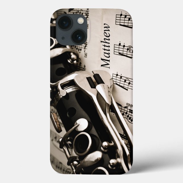 Presentes Personalizados para Oboistas Clarinetist (Verso)