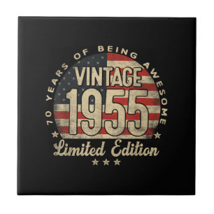 Presentes Vintage 1955 Edição Limitada 70 Anos EUA