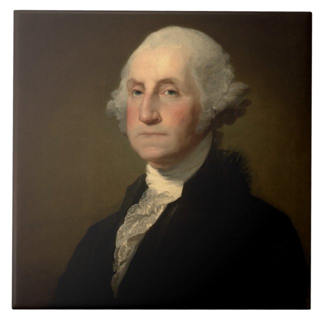 Presidente americano George Washington, Stuart (Frente)