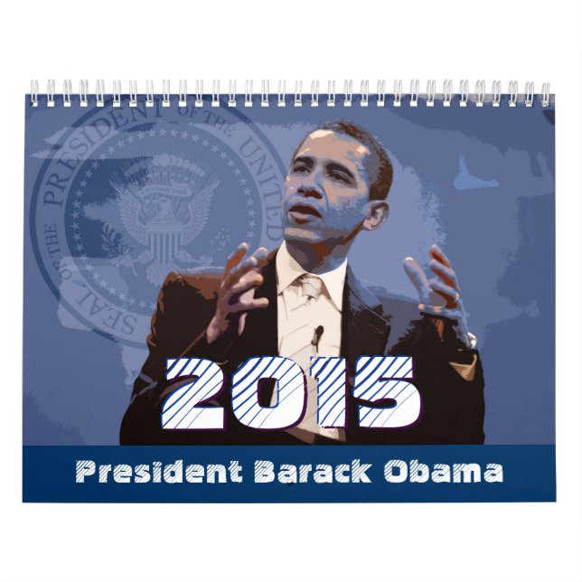 Presidente Barack Obama - calendário 2015 (Capa)