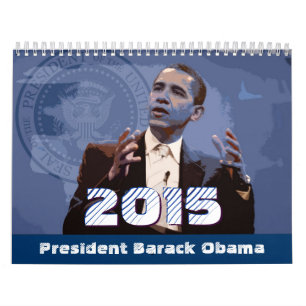 Presidente Barack Obama - calendário 2015