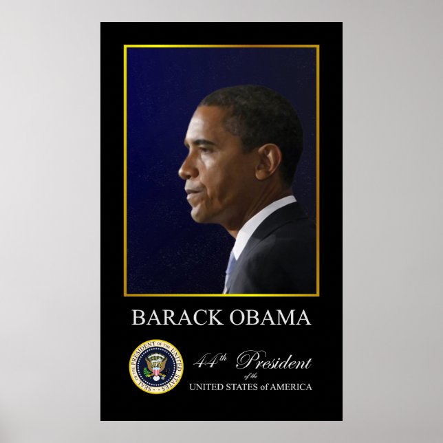 Presidente Barack Obama - Poster (Frente)