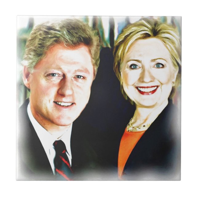 Presidente Bill Clinton e Presidente Hillary Clint (Frente)