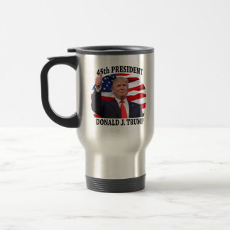 PRESIDENTE CANECA DE VIAGEM de DONALD TRUMP 45TH