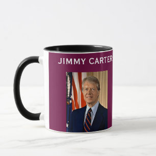 Presidente Carter Retrato & caneca dos fatos