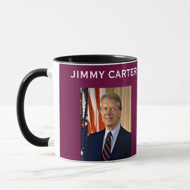 Presidente Carter Retrato & caneca dos fatos (Esquerda)