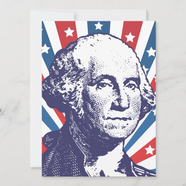 presidente George Washington (Frente)