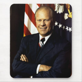 Presidente Gerald Ford Portrait Mouse Pad