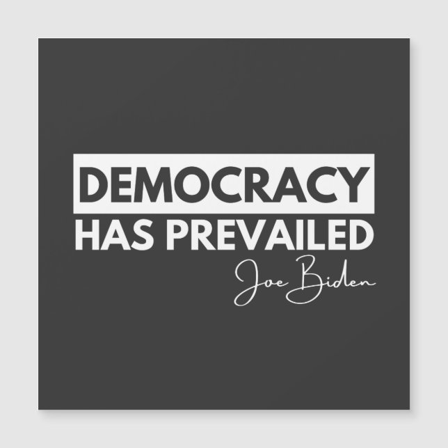Presidente Joe Biden Camisa, Democracia Impede (Frente)