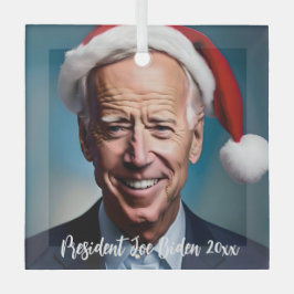 Presidente Joe Biden e Santa Hat