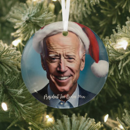 Presidente Joe Biden e Santa Hat