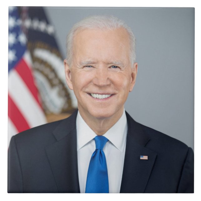Presidente Joe Biden White House Retrato (Frente)