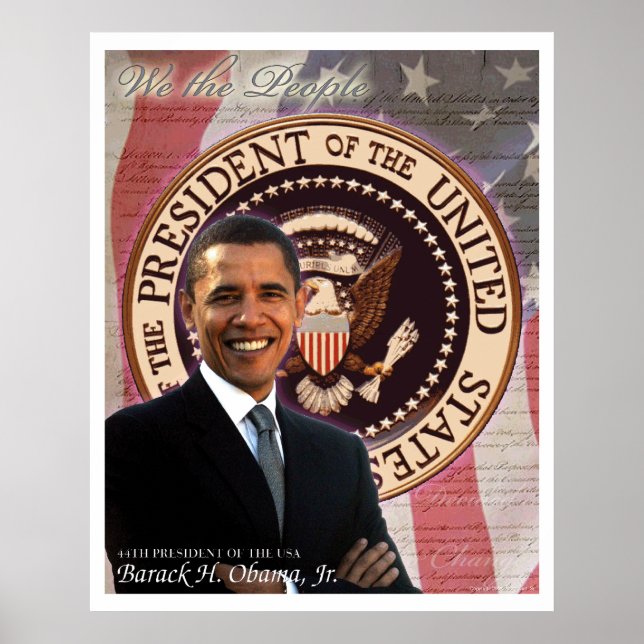 Presidente Obama Poster (Frente)
