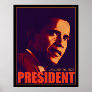 Presidente Poster de Obama