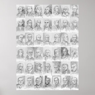 Presidente Poster do robô