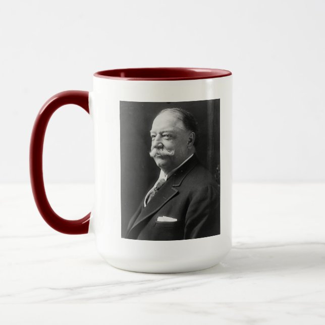 Presidente Taft Retrato & caneca do fato (Esquerda)