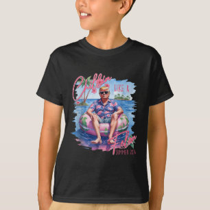 Presidente Trump Camisa Engraçada Chillin Como Um