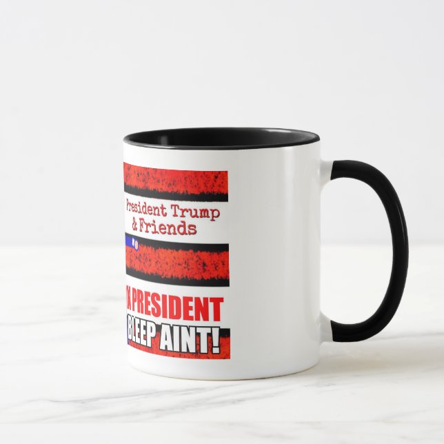Presidente Trunfo e caneca dos amigos (Direita)