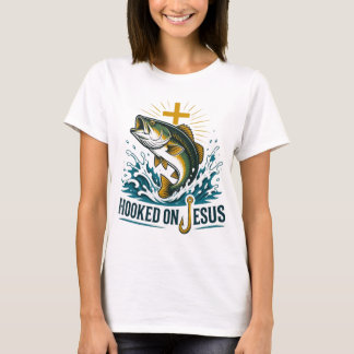 Preso a Jesus: Camiseta de Pesca de Robalo