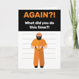 Preso De Novo? Jail Inmate Saudando Miss Cartão