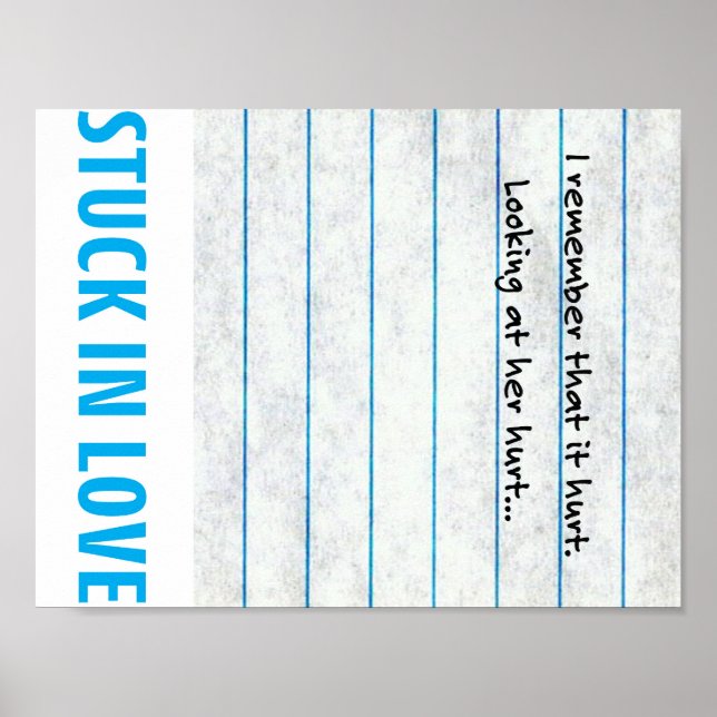 Preso na Poster do Amor (Frente)