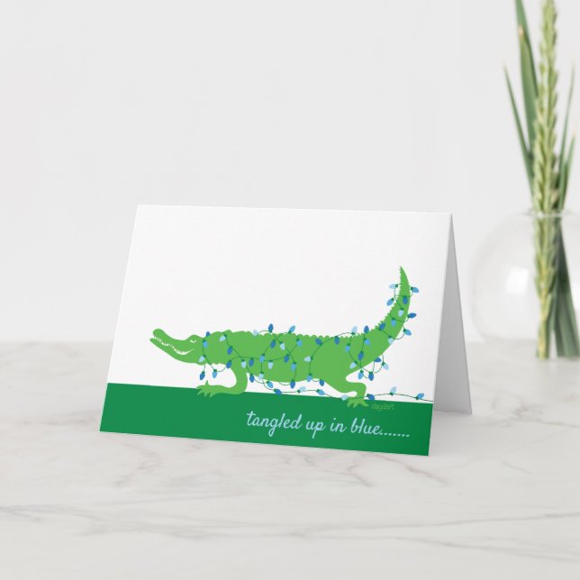 Preso no Cartão de Férias Azul (Frente)