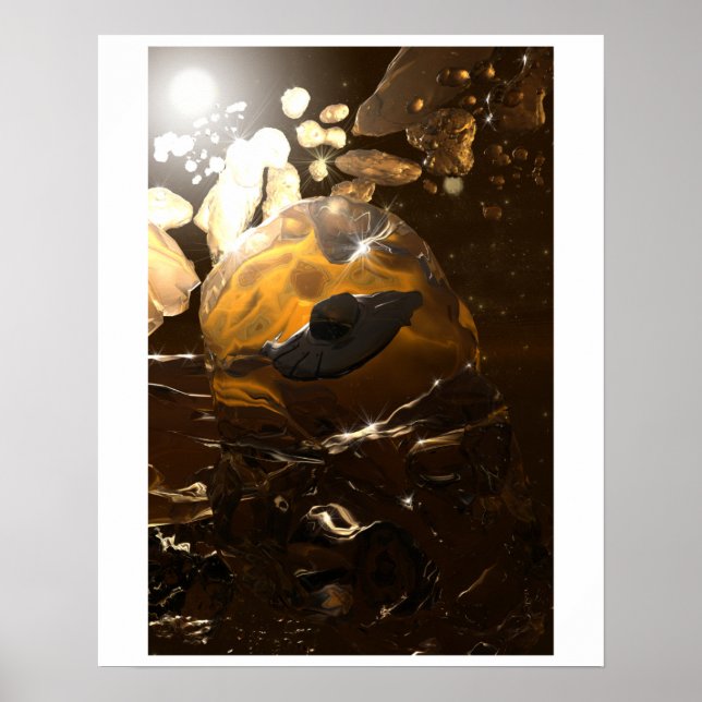 Preso no Poster âmbar (Frente)