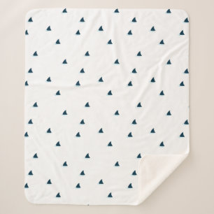 Prestação de atenção! cobertor de sherpa