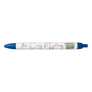 Preta A Caneta do Clube do Livro Misterioso Cozy