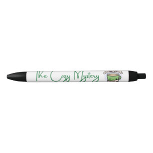 Preta A Caneta do Clube do Livro Misterioso Cozy