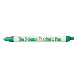 Preta A Caneta do professor de ciência - Presente engraç
