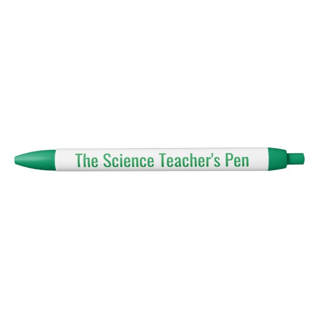 Preta A Caneta do professor de ciência - Presente engraç (Frente)