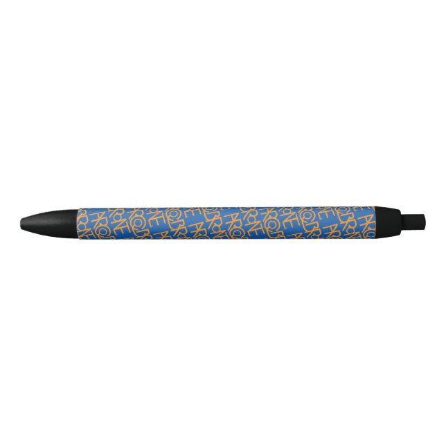 Preta Arcobronte - caneta (azul) (Frente)
