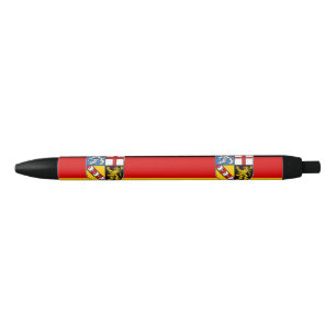 Preta Bandeira da Caneta de Tinta Negra do Sarre