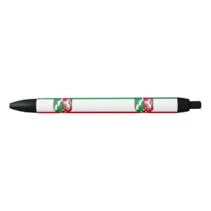Preta Bandeira da Caneta Negra de Tinta Negra da Renânia