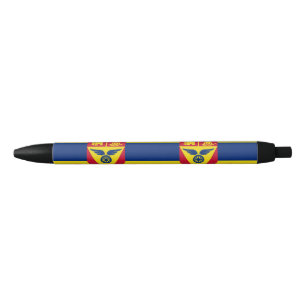Preta Bandeira da Rua Paul, Caneta de Tinta Negra de Min