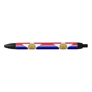 Preta Bandeira de Dallas, Caneta de Tinta Negra do Texas