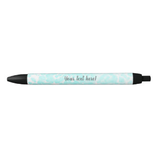 Preta Bolhas azuis caneta personalizada