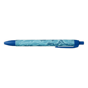 Preta Caneta azul do teste padrão da camuflagem