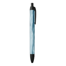Preta Caneta azul e água branca