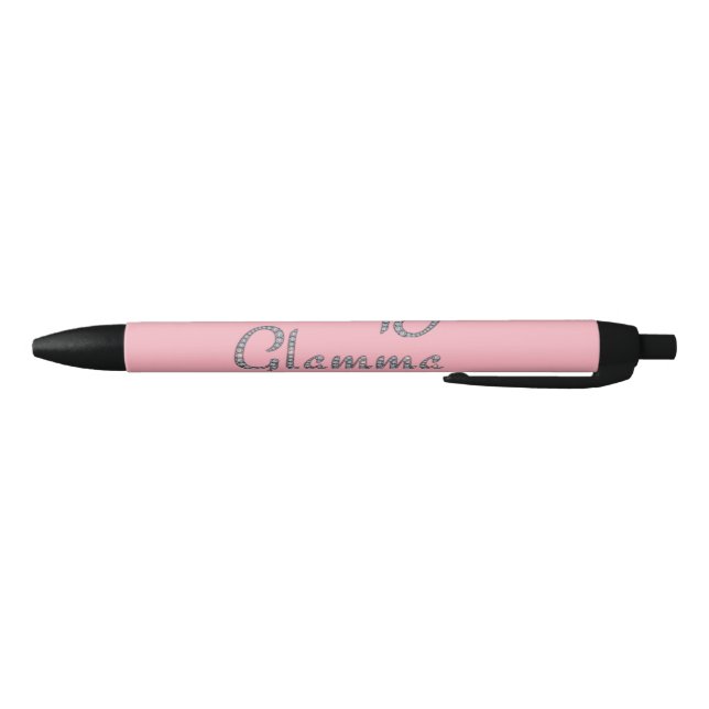 Preta Caneta bling de Glamma (Parte Inferior)