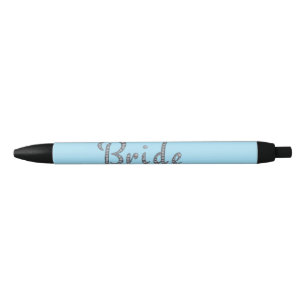 Preta Caneta Bride bling