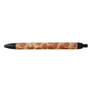 Preta Caneta da escrita da pizza
