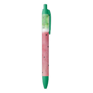 Preta Caneta da melancia, caneta personalizada da
