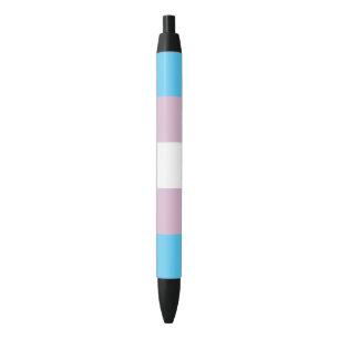 Preta Caneta da tinta da bandeira do Transgender
